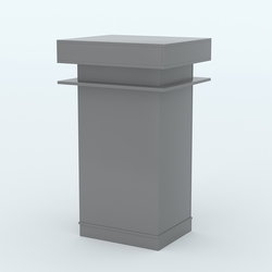 Подставка музейная "Коллекция" №1, Темно-Серый