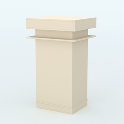 Подставка музейная "Коллекция" №1, Крем Вайс