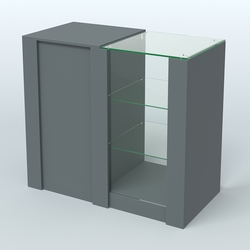 Прилавок "Фаберлинк" №1, Темно-Серый