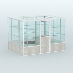 Павильон из профиля островной №1б, Метрополитан Грей