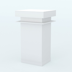 Подставка музейная "Коллекция" №1, Белый