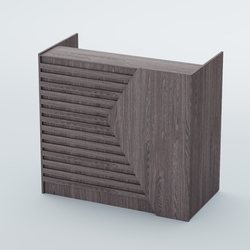 Ресепшен граунд №6Б, Ясень Анкор темный