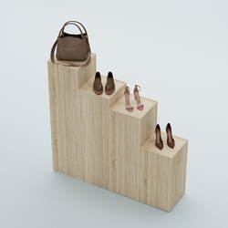 Демо-стенд Ступени-Лестница №3, Дуб сонома