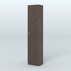 Аптечный узкий стеллаж под резину №2, Дуб Венге