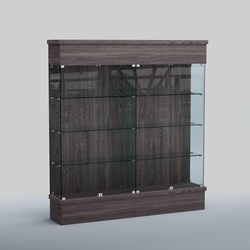 Витрина ФЕЛИКС №2-2000, Ясень Анкор темный