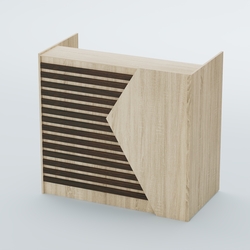 Ресепшен граунд №6Б, Дуб Сонома + Дуб Венге