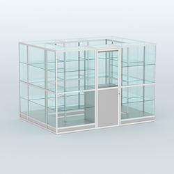 Павильон из профиля островной №1г, Серый