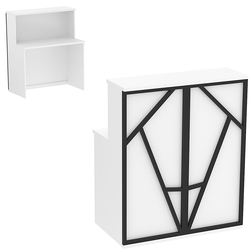 Ресепшен серии ЛОФТ - АЛЬФА №1 (декор №2), Белый