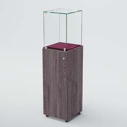 Витрина для музеев "Коллекция" №17, Ясень Анкор темный