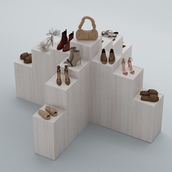 Демо-стенд Ступени-Крест №3, Ясень Анкор светлый