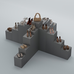 Демо-стенд Ступени-Крест №4, Темно-Серый