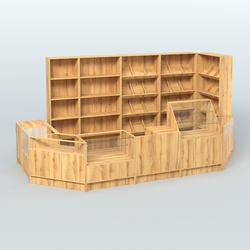 Торговый Островок "Эконом" №17 (8, 47 кв.м), Дуб Золотистый