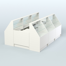 Торговый Островок "Эконом" №20 (5, 45 кв.м), Белый