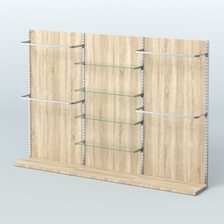 Система ЭЛЕГАНТ №11 пристенная с ДСП (3600 мм), Дуб Сонома