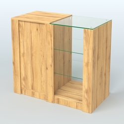 Прилавок "Фаберлинк" №1, Дуб Золотистый