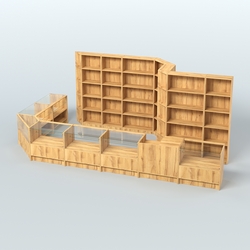 Торговый Островок "Эконом" №13 (15, 2 кв.м), Дуб Золотистый