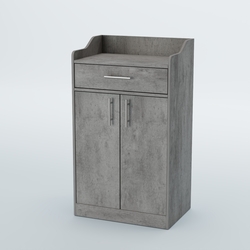 Стойка официанта "Бармен" №5, Бетон Чикаго светло-серый F186 ST9