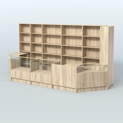 Торговый Островок "Эконом" №16 (7, 19 кв.м), Дуб сонома