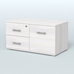 Тумба Динен №1 приставная широкая, Ясень Анкор светлый