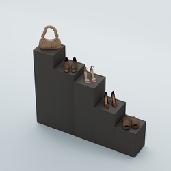 Демо-стенд Ступени-Лестница №4, Черный