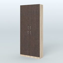 Аптечный широкий стеллаж под резину №1, Дуб Сонома + Дуб Венге