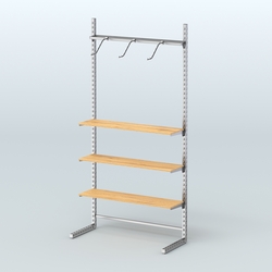 Система ЭЛЕГАНТ без ДСП №8 (1200 мм), Дуб Золотистый