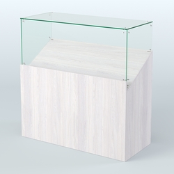 Прилавок для хлебной лавки ХЛ-ПР-02, Ясень Анкор светлый