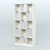 Стеллаж из ДСП серии ЛОФТ №10-1 Белый