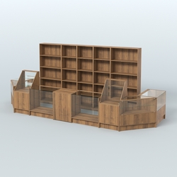 Торговый Островок "Эконом" №12 (8, 7 кв.м), Орех