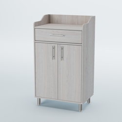 Стойка официанта "Бармен" №5-Н на ножках, Ясень Анкор светлый