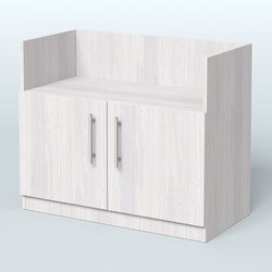 Креденция с нишей , Ясень Анкор светлый