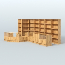 Торговый Островок "Эконом" №8 (13, 6 кв.м), Дуб Золотистый