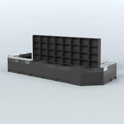 Торговый Островок "Эконом" №9 (15, 2 кв.м), Черный