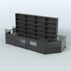 Торговый Островок "Эконом" №11 (8, 2 кв.м), Черный