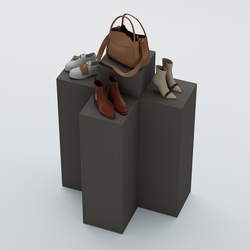 Демо-стенд Ступени Т-обр №1, Черный