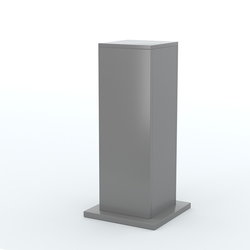 Подставка музейная "Коллекция" №6, Темно-Серый