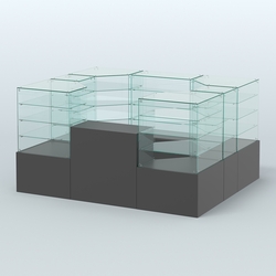 Павильон ИСТРА в центр зала №1 (открытый) (4, 94 кв.м), Черный