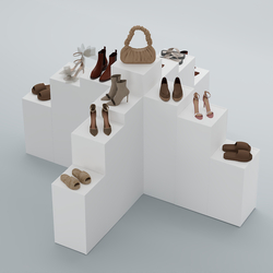 Демо-стенд Ступени-Крест №3, Белый