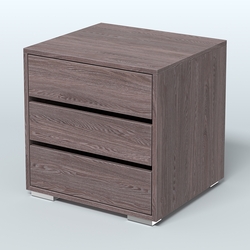 Тумба "Статус" №1 , Ясень Анкор темный