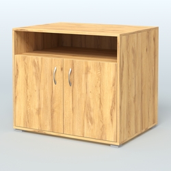 Тумба под оргтехнику Стандарт, Дуб Золотистый