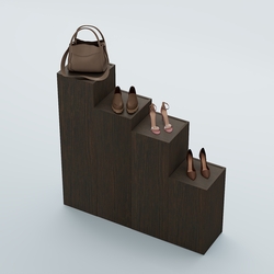 Демо-стенд Ступени-Лестница №3, Дуб Венге