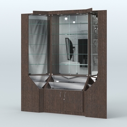 Павильон угловой серии Эталон №1, Дуб Венге