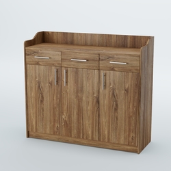 Стойка официанта "Бармен" №8, Дуб Канзас коричневый