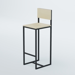 Барный стул "Кофе-брейк" №1, Крем Вайс