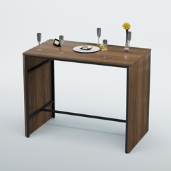 Барный стол "Кофе-брейк" №3, Орех