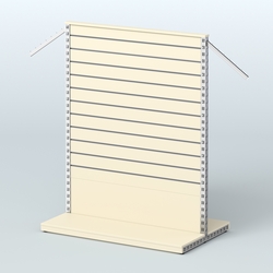 Система ЭЛЕГАНТ двусторонняя с экономпанелями, Крем Вайс