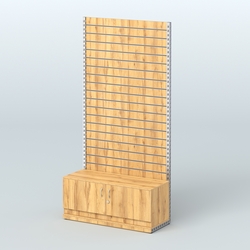 Система ЭЛЕГАНТ пристенная с экономпанелью и тумбой Т21 (1200 мм), Дуб Золотистый