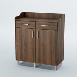 Стойка официанта "Бармен" №6-Н на ножках, Орех