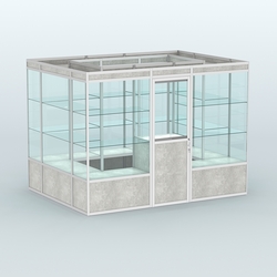 Павильон из профиля островной №1а, Метрополитан Грей