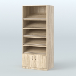 Стеллаж из ДСП для хлеба, Дуб сонома